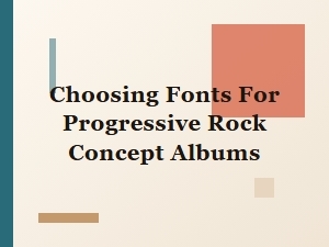 Progressive Rock Album Art and Typography